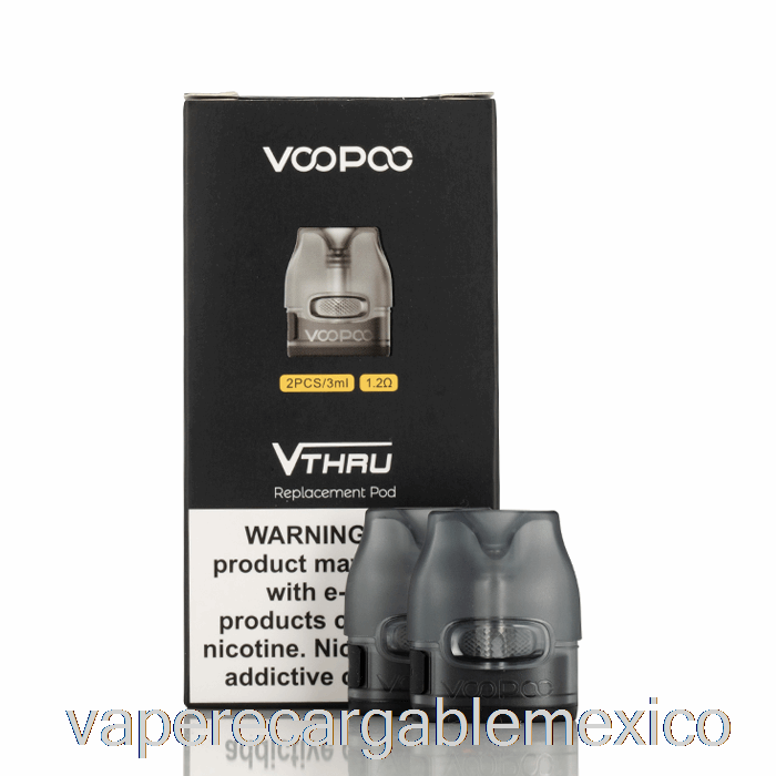 Vape Recargable Voopoo V.thru Pro Cápsulas De Repuesto Vaina De Bobina En Espiral De 1.2ohm